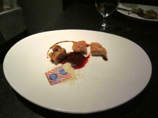 Quail with Cracker Jack