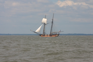 Square Rigger in Northern Chesapeake Bay